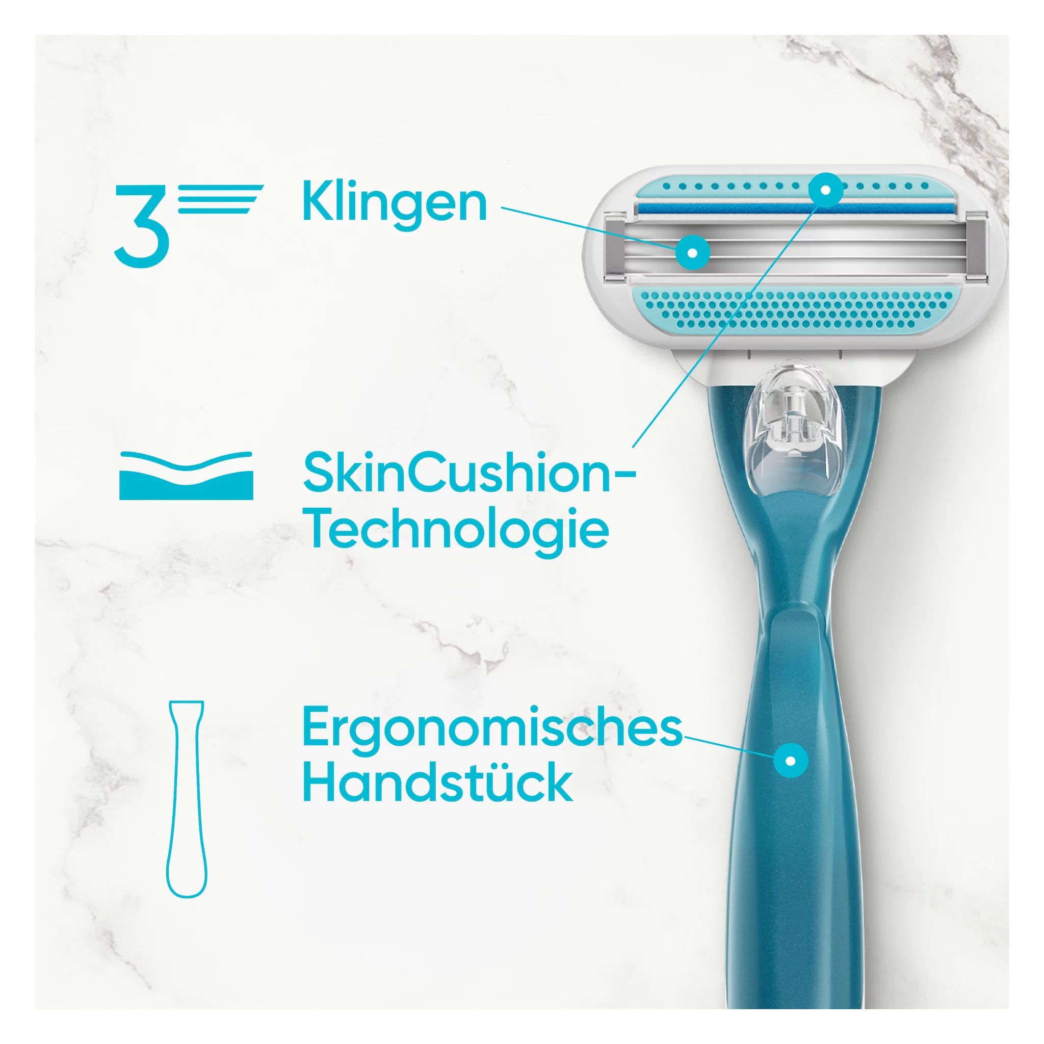 Gillette Venus Smooth Systemklingen 16er