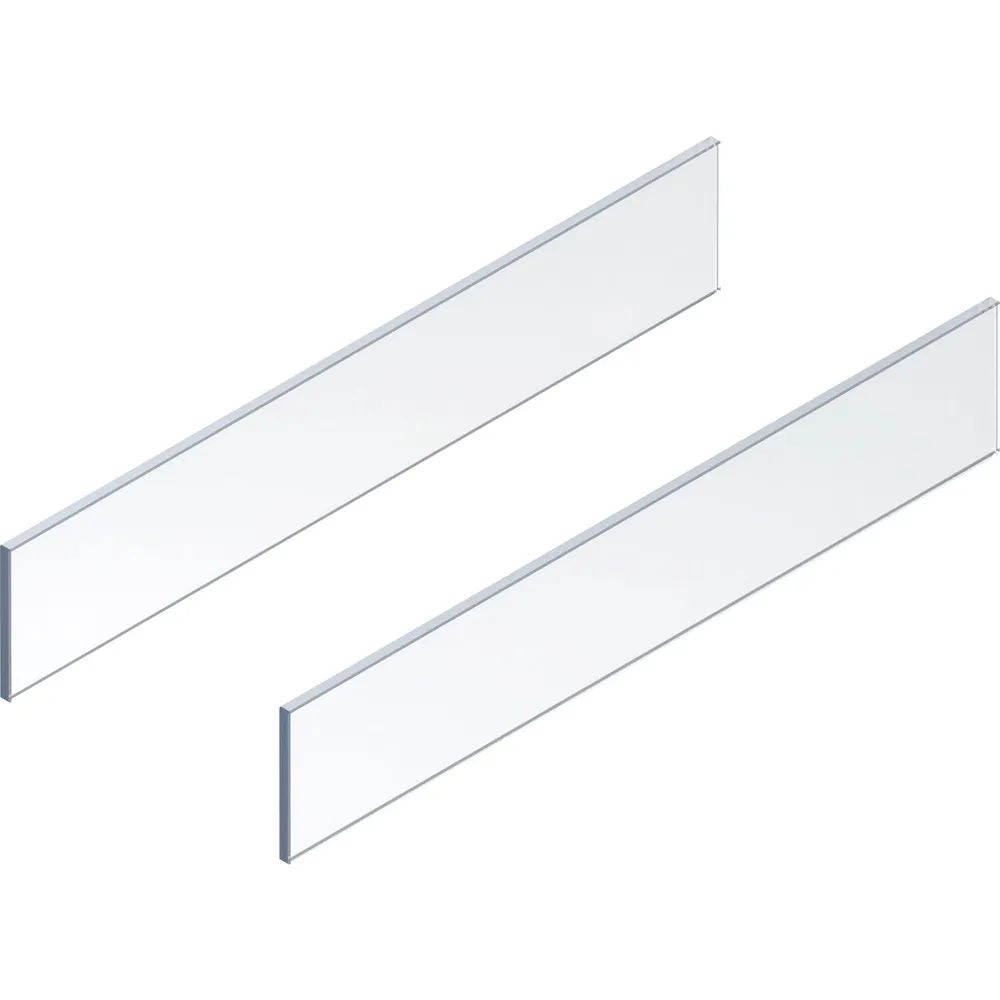 BLUM MERIVOBOX Einschubelement Seite, NL 600 mm, Glas klar