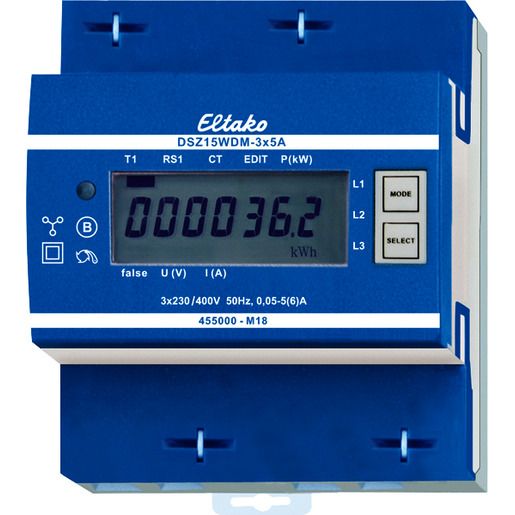 Eltako DREHSTROMZÄHLER WANDLER M-BUS / ELTAKO DSZ15WDM-3X5A MID 28305515