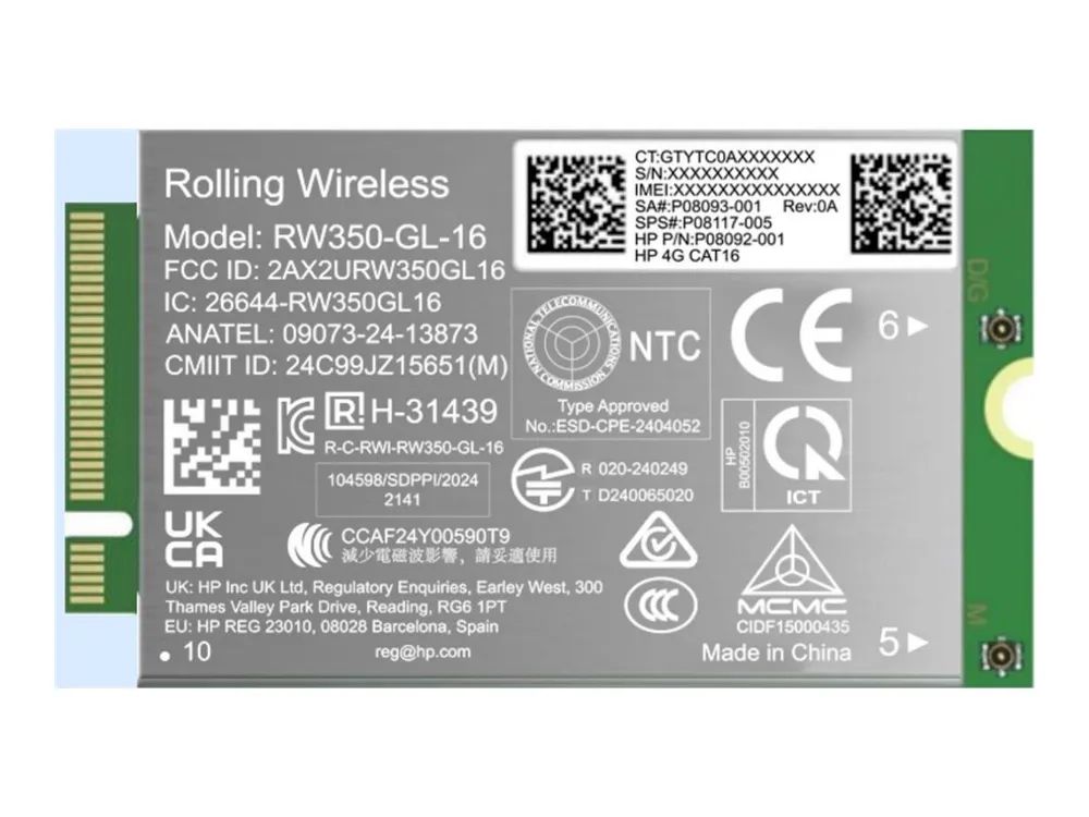 HP Drahtloses Mobilfunkmodem - 4G LTE Advanced Pro