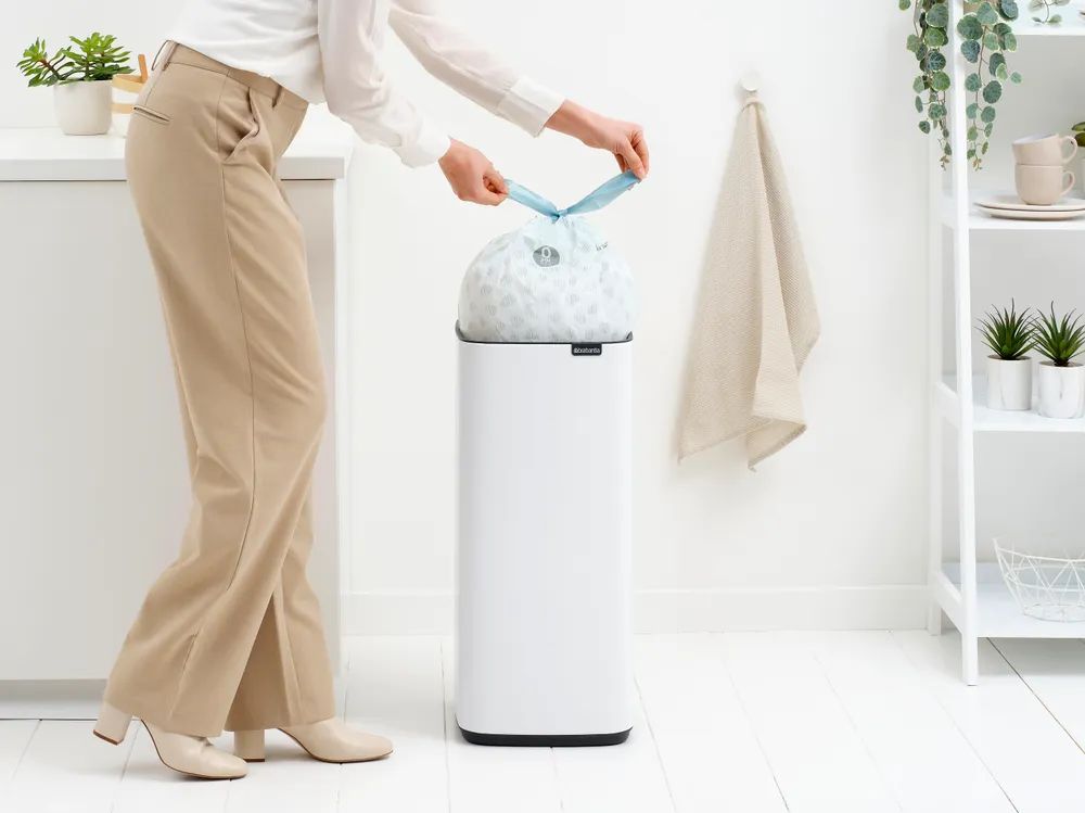 Brabantia Bo Touch Bin, 30L - White