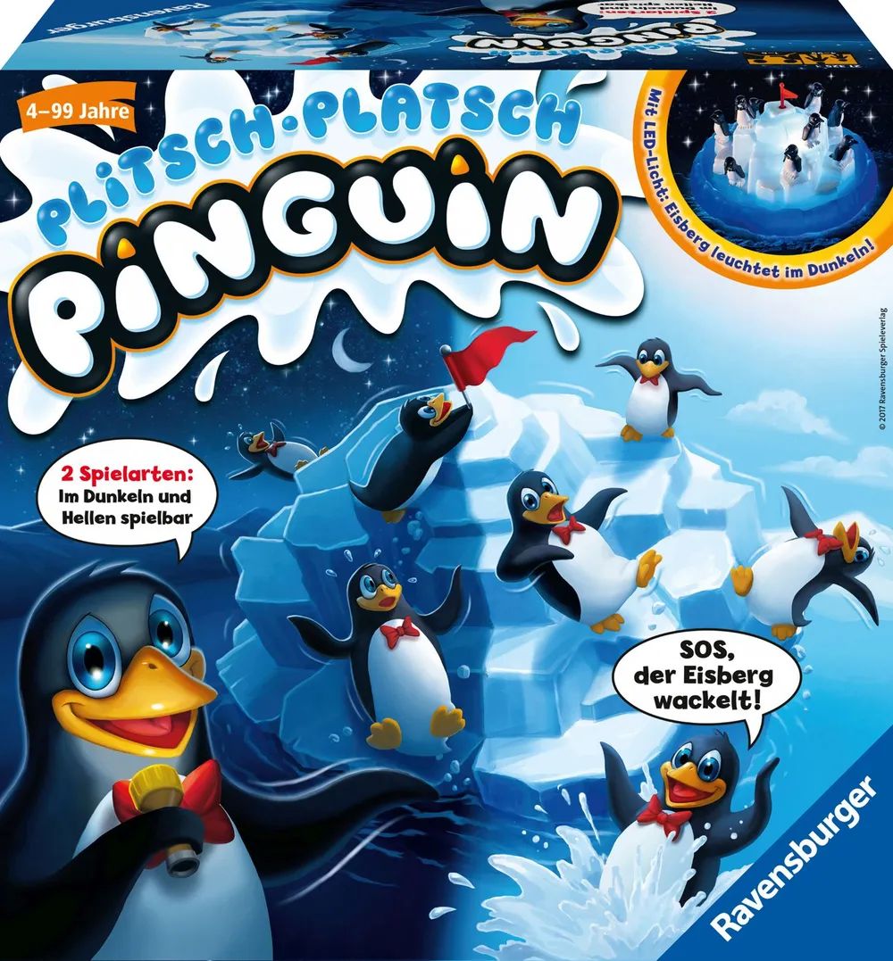 Ravensburger Plitsch Platsch Pinguin - 4 Jahr(e) - Kunststoff - Mehrfarbig