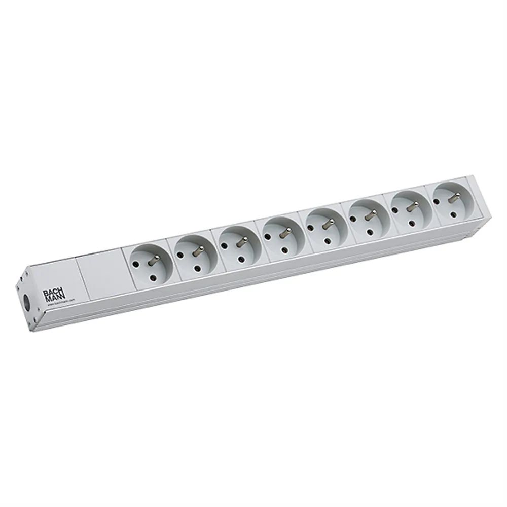 BACHMANN 19" 1HE 8xUTE 1xKlemme
