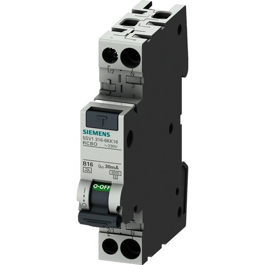Siemens FI/LS KOMP. 6KA TYP A 30MA B13 / SIEMEN 5SV1316-6KK13