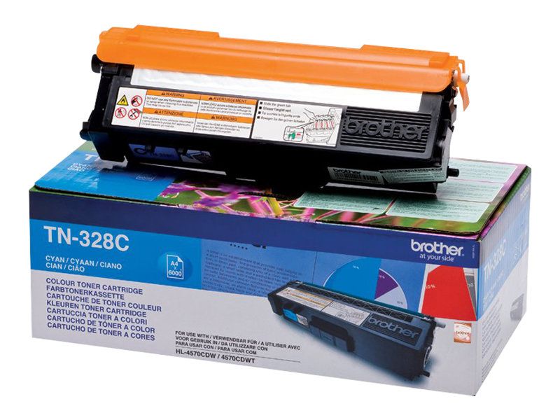 Brother TN328C - Cyan - original - Tonerpatrone