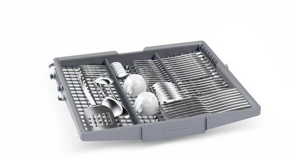 Neff Teilintegrierter Geschirrspüler - 60cm - Edelstahl gebürstet - 14MG