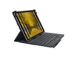 Logitech Universal - Tastatur und Foliohülle - kabellos - Bluetooth 3.0 - QWERTZ - Deutsch (Schweiz)
