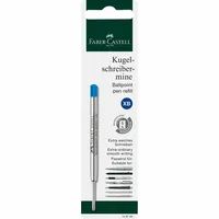 FABER-CASTELL Kugelschreibermine blau XB in BK 5er