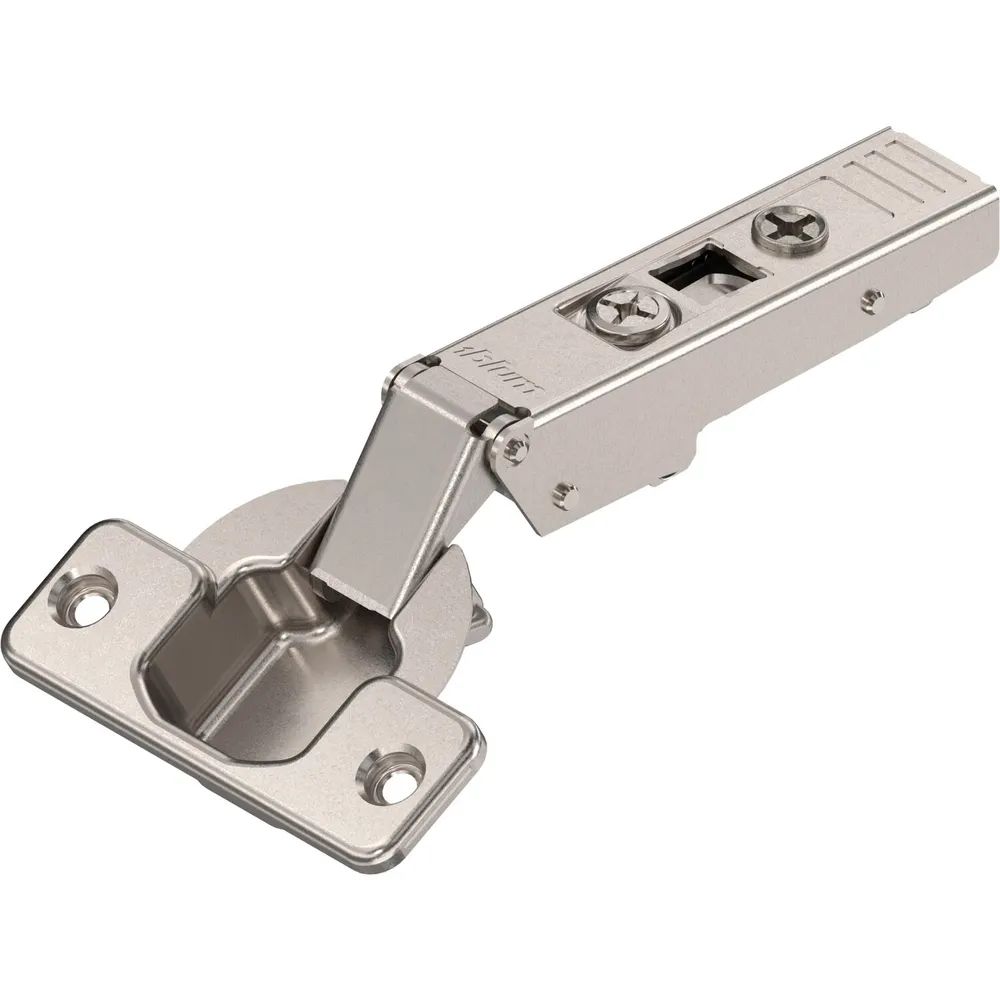 BLUM CLIP top Möbel Scharnier 120°, gerade ohne Feder, Schrauben