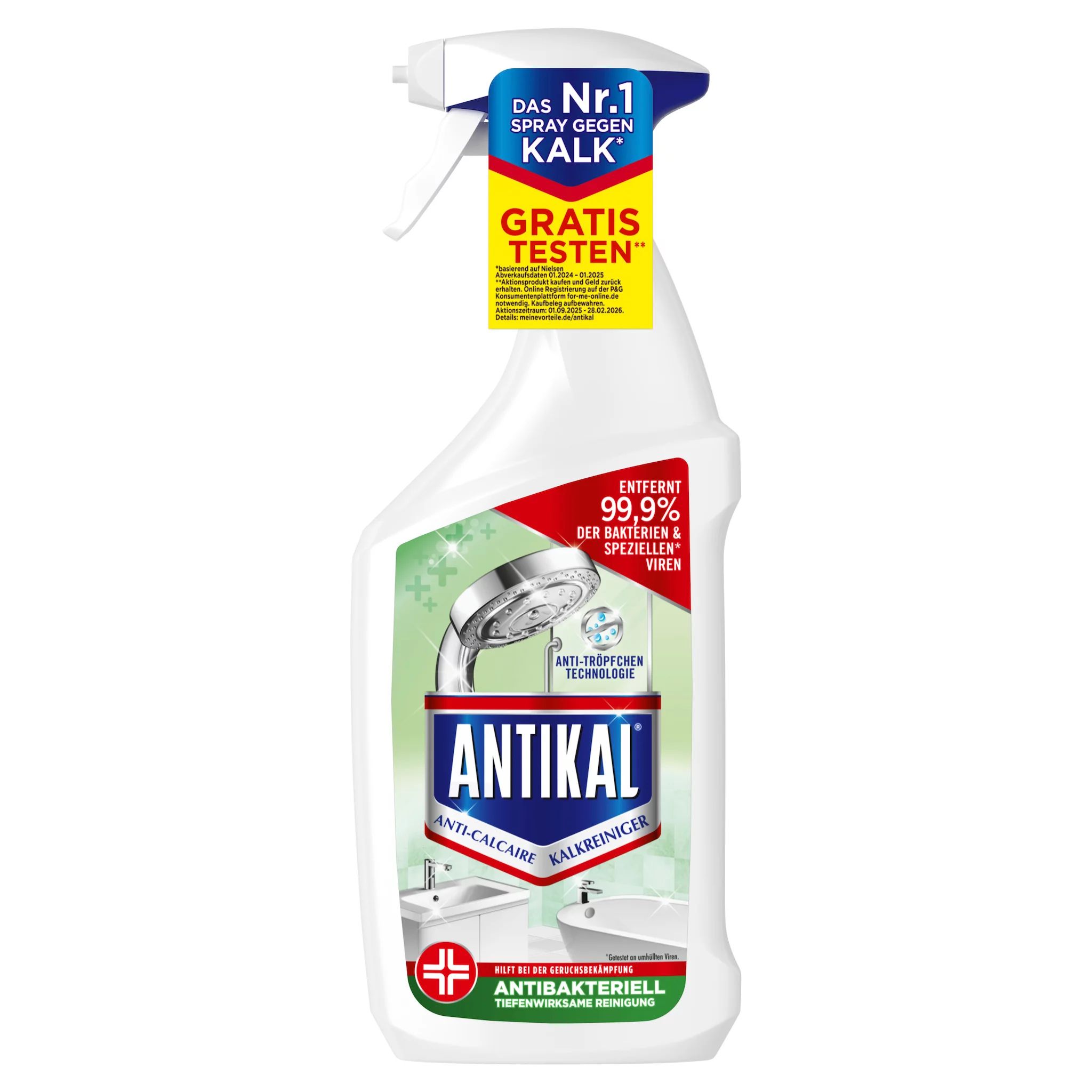 Antikal Antibakteriell Spray 800 ml