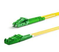Equip Patchkabel E2000/APC->LC/APC SM Duplex OS2 gelb - Multimode-Faser - 20 m