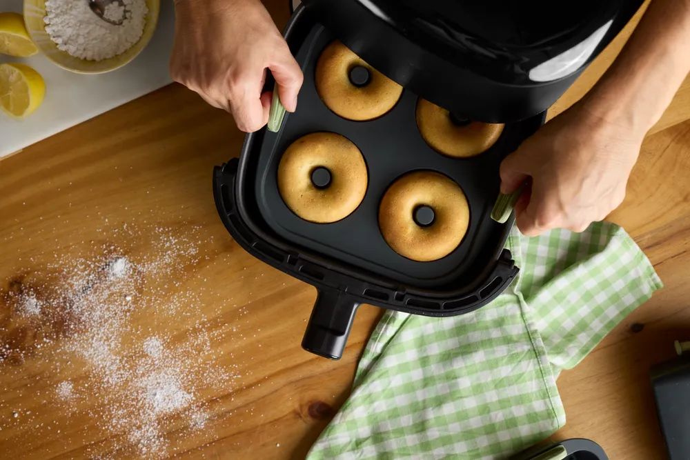 Lékué Donutform für Heißluftfritteuse - Grey