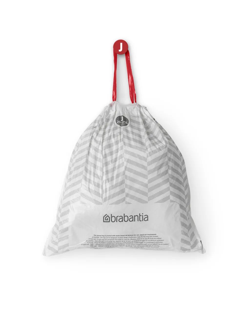 Brabantia PerfectFit Müllbeutel J, 20-25L, 120 St. - White