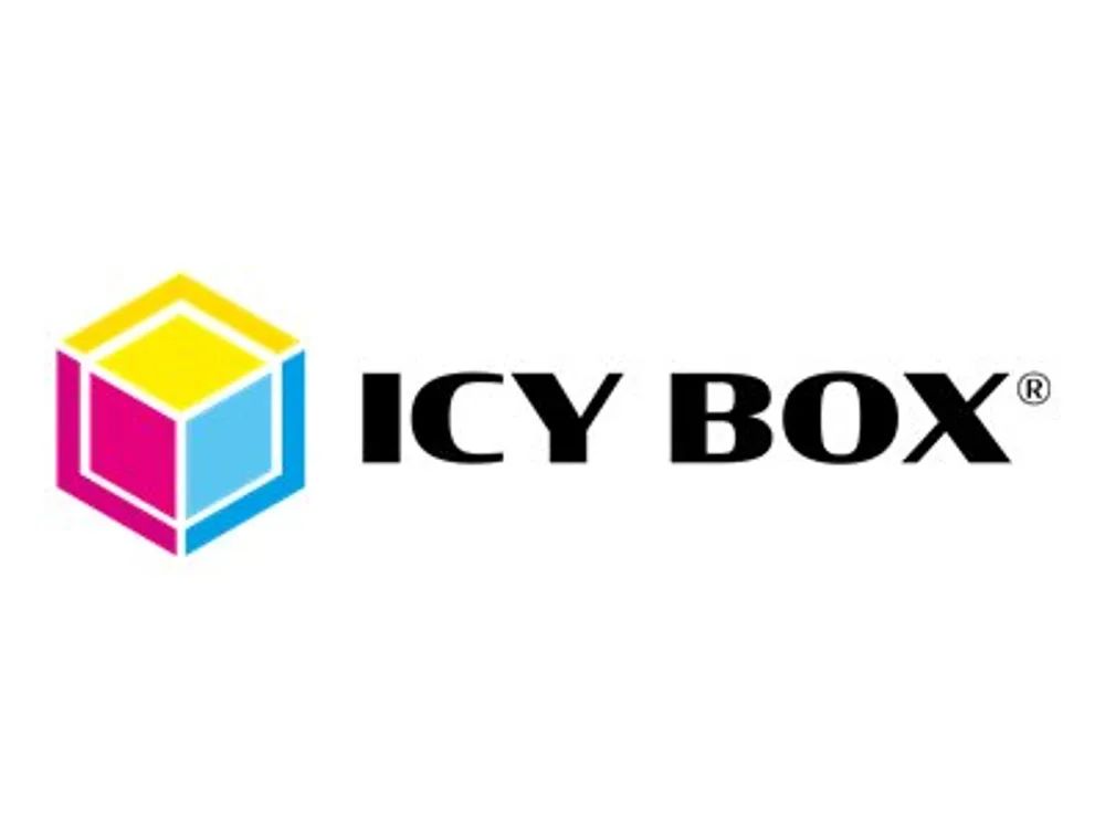 ICY BOX IB-HUB1419-i3 Frontplatte f. 3.5 Einschub mit USB Type-C/Type-A Hub und Kartenleser