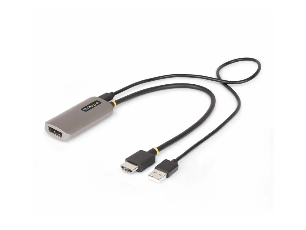 StarTech.com 30cm HDMI auf DisplayPort Adapterkabel, 8K 60Hz, Aktiv