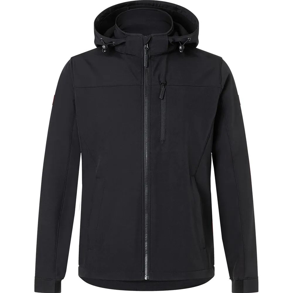 KÜBLER Softshell-Kapuzenjacke Form 1333 schwarz XXL