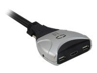 LevelOne KVM-0290 - KVM-Switch - 2 x KVM port(s)