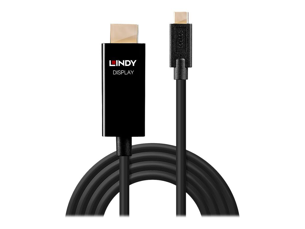 Lindy Adapterkabel - 24 pin USB-C männlich zu HDMI männlich