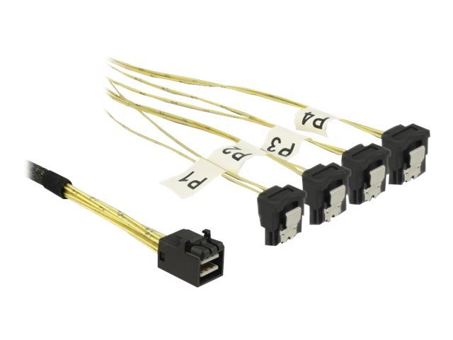 Delock SATA- / SAS-Kabel - SAS 6Gbit/s - 4x Mini SAS HD (SFF-8643)