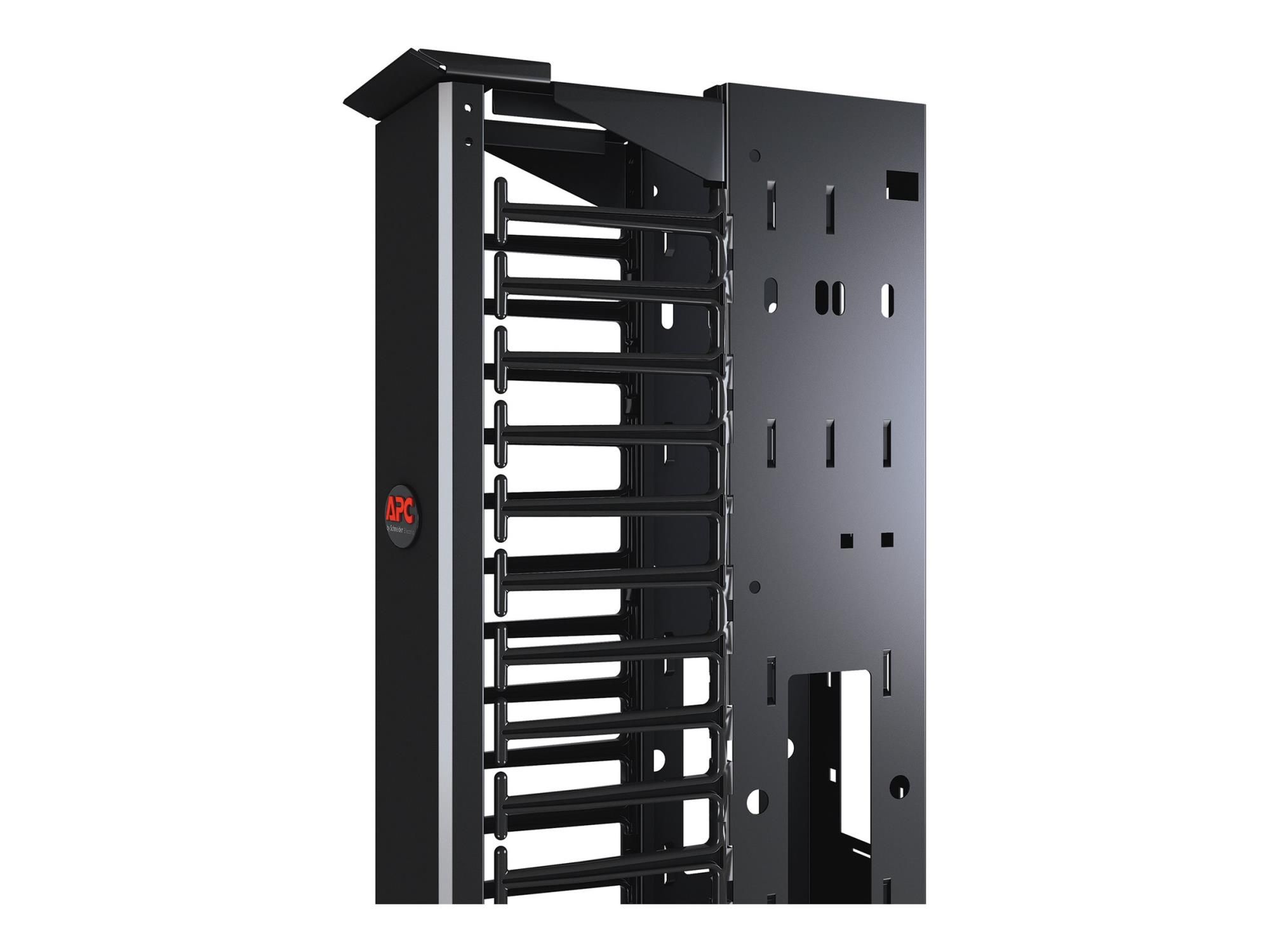 APC Rack - Kabelführungssatz - Schwarz - für P/N: NBWL0355A