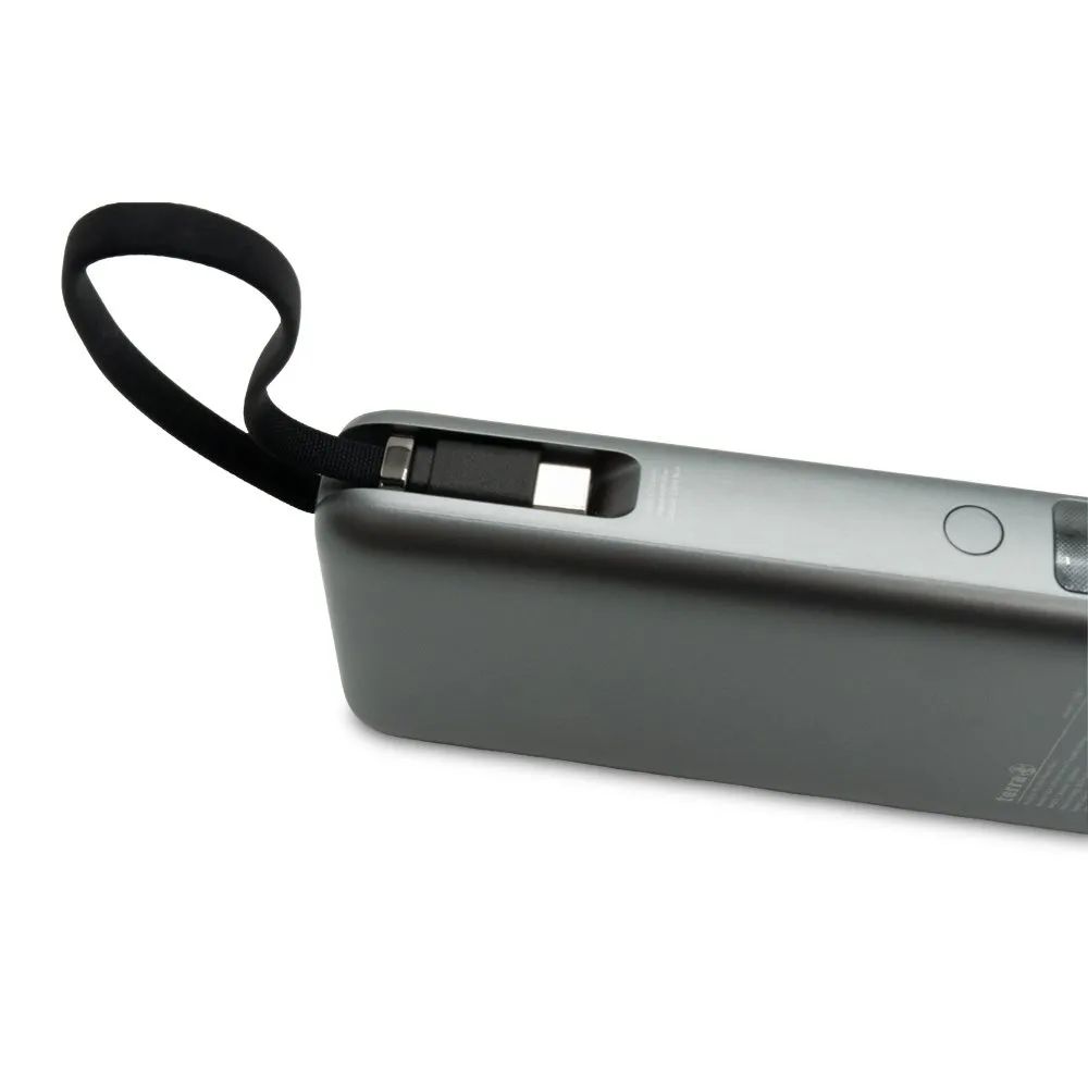 TERRA Powerbank - 20.000mAh tragbares Ladegerät - USB Typ C - USB Typ C