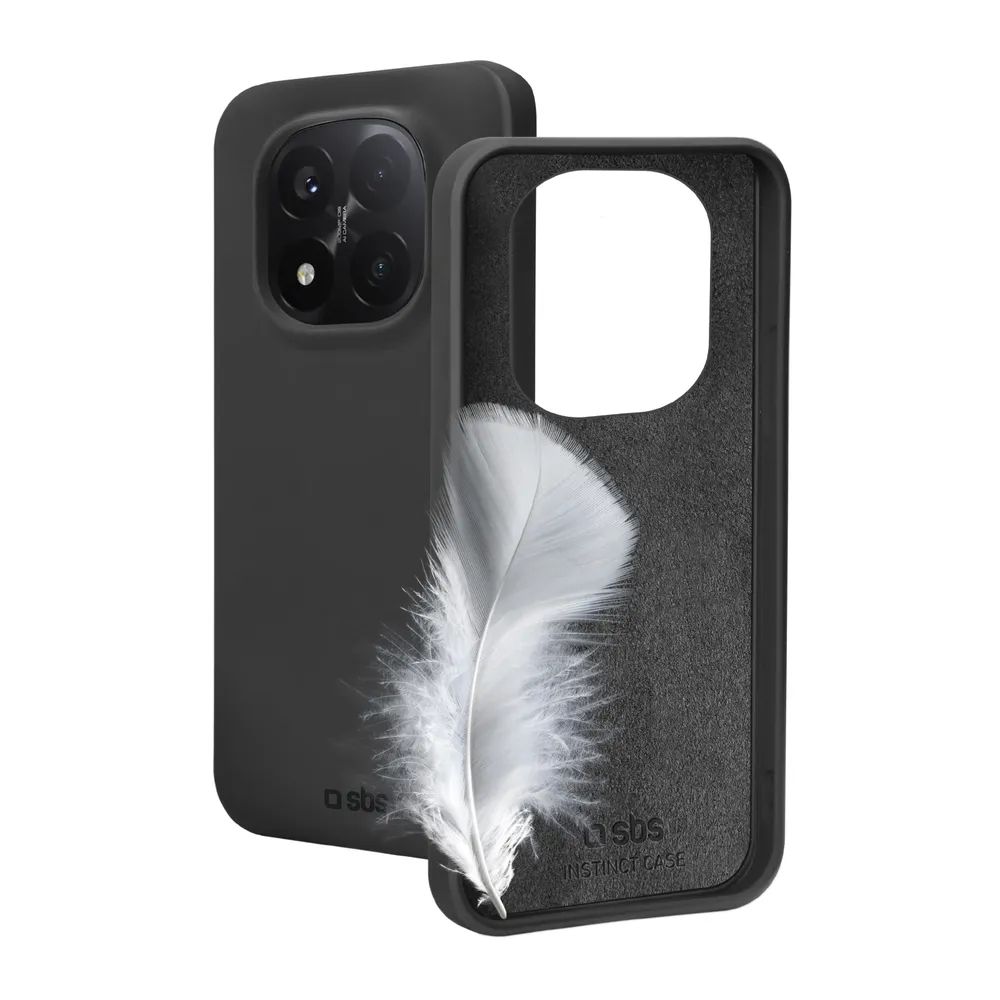 SBS INSTINCT Cover für Xiaomi REDMI NOTE 14 PRO+ 5G, schwarz