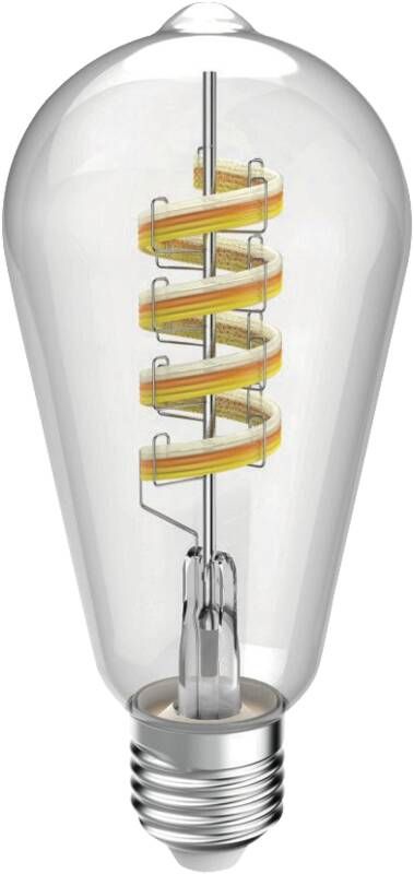 Hama 176643 Smarte WLAN-LED-Lampe, ST64, Matter