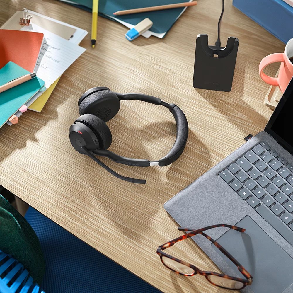 Jabra Evolve2 55 MS Stereo - Headset - On-Ear