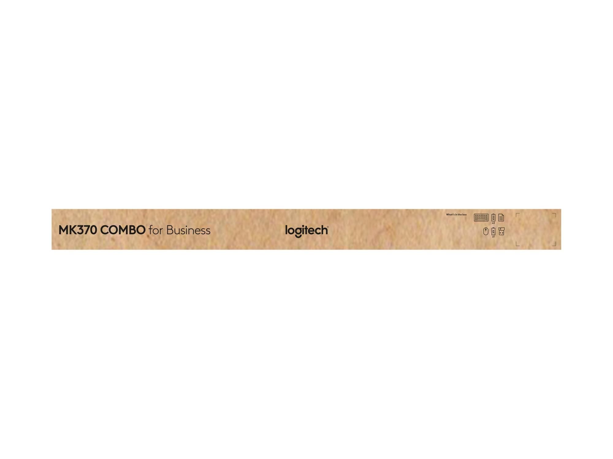 Logitech MK370 Combo for Business - Tastatur-und-Maus-Set