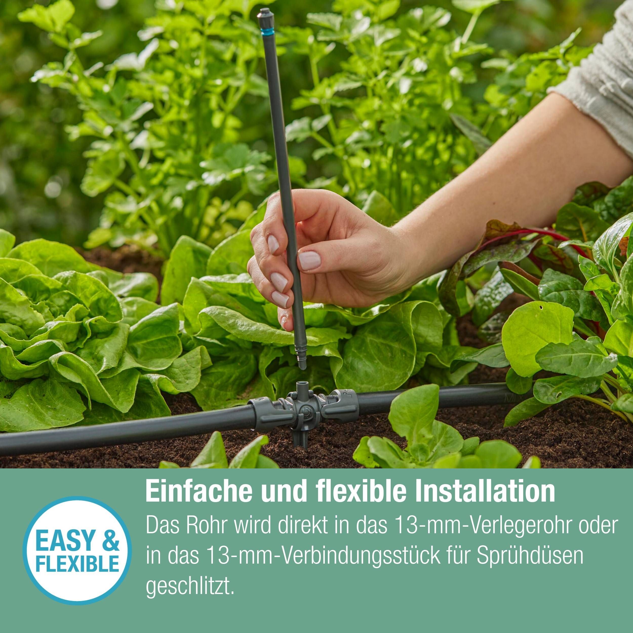 Gardena Micro-Drip-System Verlängerungsrohr für Sprühdüsen - Inhalt: 5 Stück