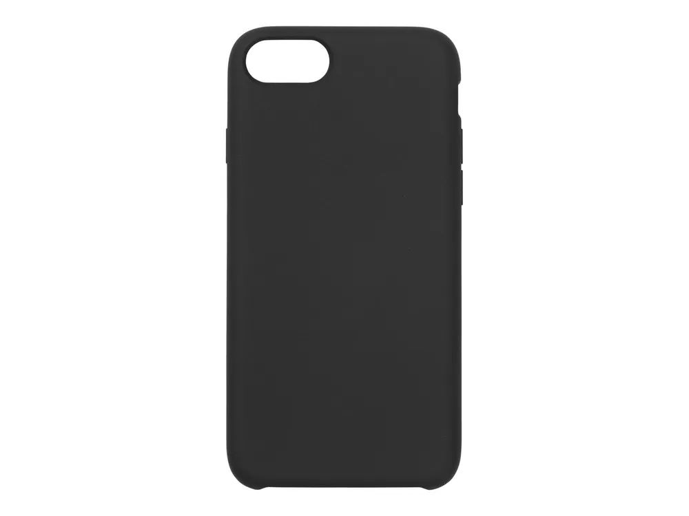 eSTUFF Infinite Riga - Hintere Abdeckung für Mobiltelefon - MagSafe-Kompatibilität - Polycarbonat, Silikon - Schwarz - für Apple iPhone SE (2. Generation)