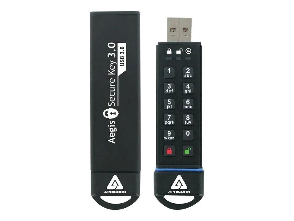 Apricorn Aegis Secure Key 3.0 - USB-Flash-Laufwerk