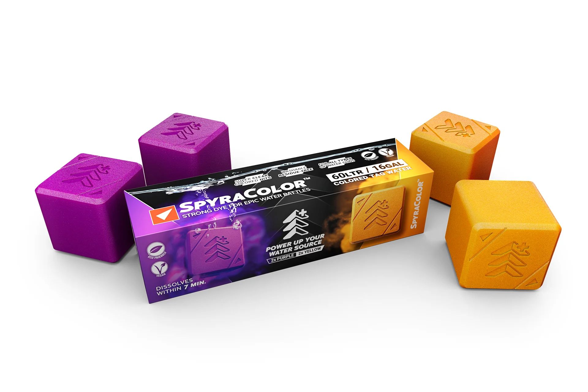 SpyraColor – Purple/Yellow