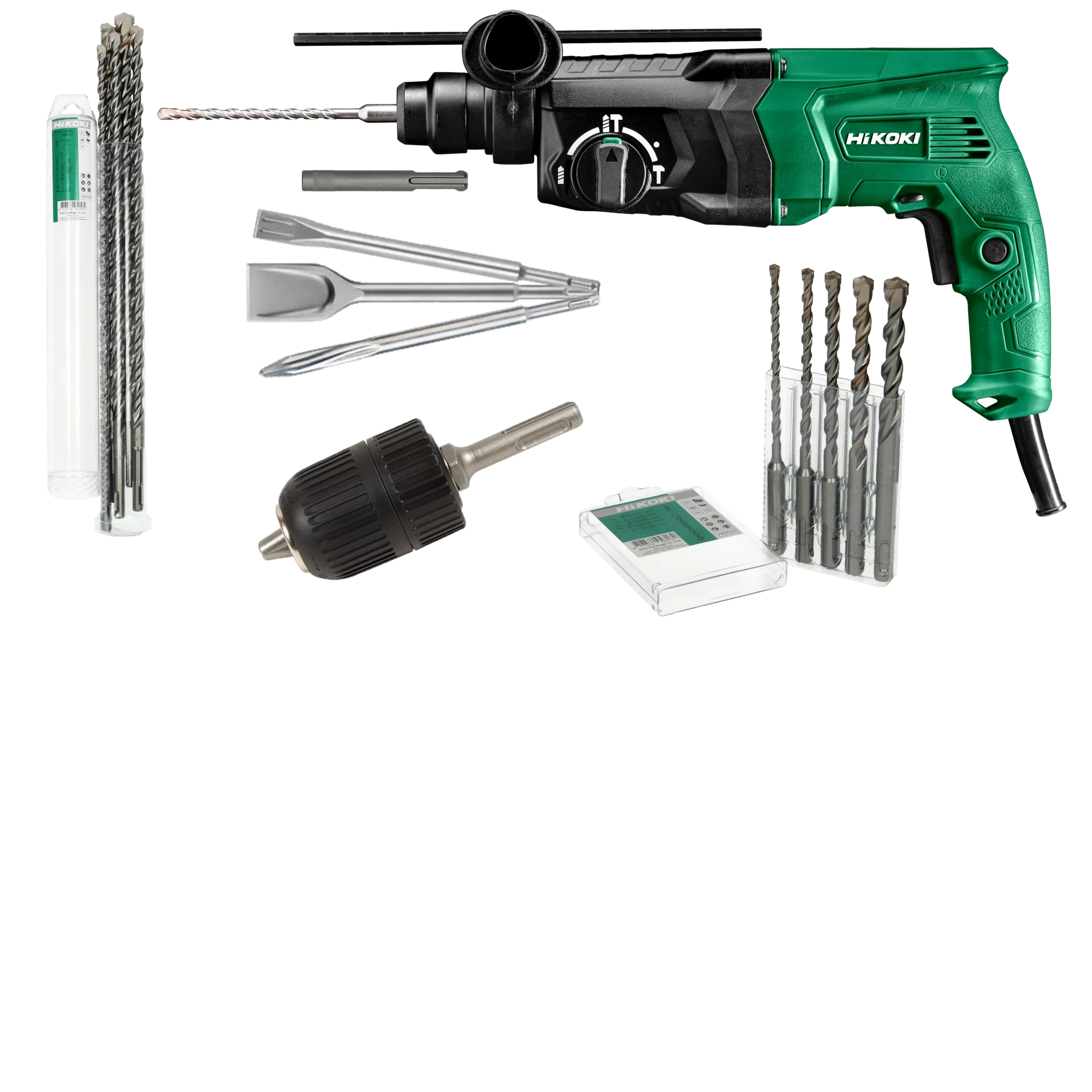 Hikoki DH24PH2 incl. 16tlg. Zubehör