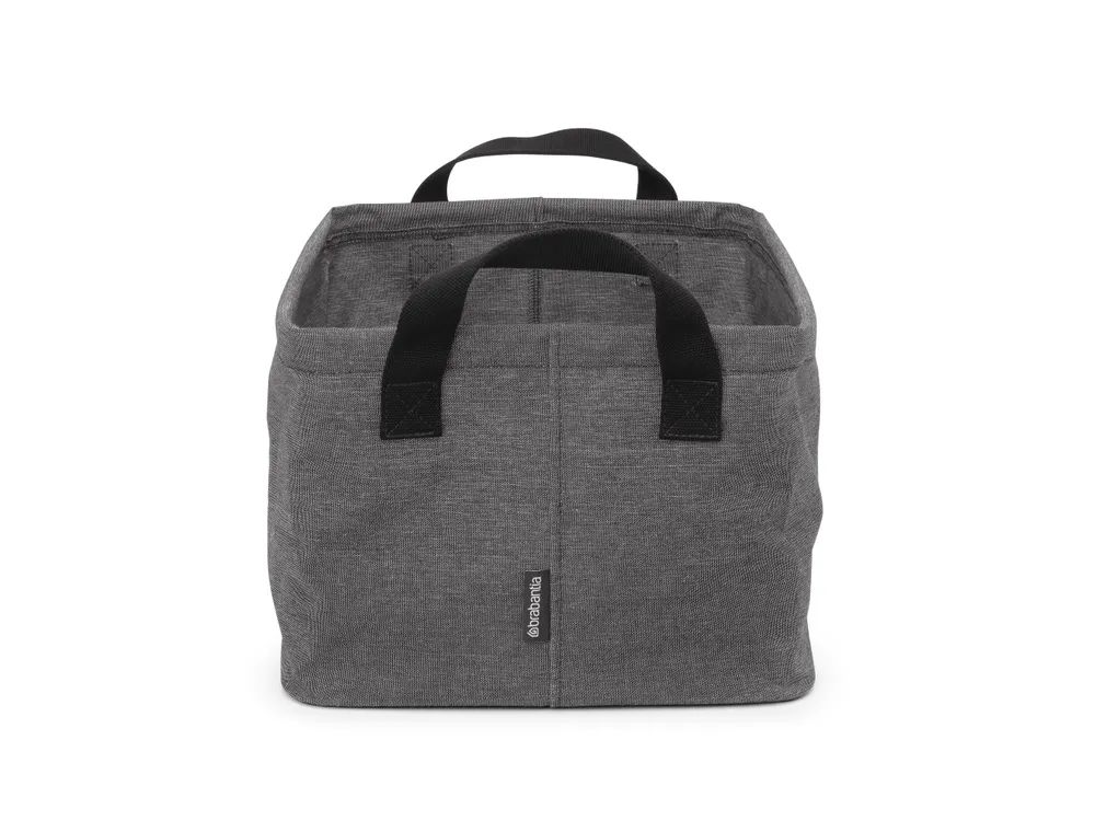 Brabantia Faltbarer Wäschekorb, 35L - Pepper Black