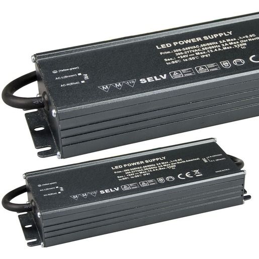 Lineartec LED TRAFO 24V 320W 226X74X38MM / LINEAR IP67 SCHALTBAR 115456(113709)