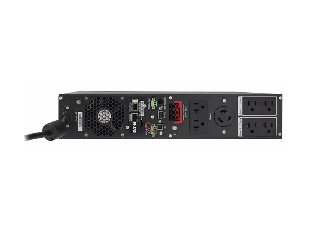 Eaton 9PX 2000VA 1800W 120V Online Double-Conversion UPS, 5-20P, 6x 5-20R, 1 L5-20R Outlets, Cybersecure Network Card Option, Extended Run, 2U Rack/Tower Battery Backup - USV (in Rack montierbar/extern)