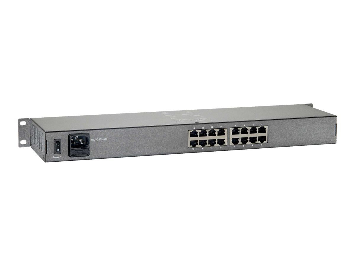LevelOne FEP-1601W120 - Switch - 16 x 10/100 (PoE+)