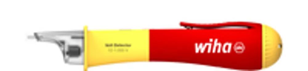 Wiha Spannungsprüfer Volt Detector - berührungslos - einpolig 12 – 1.000 V AC - Rot - Gelb - Eingebautes Display - 100 g