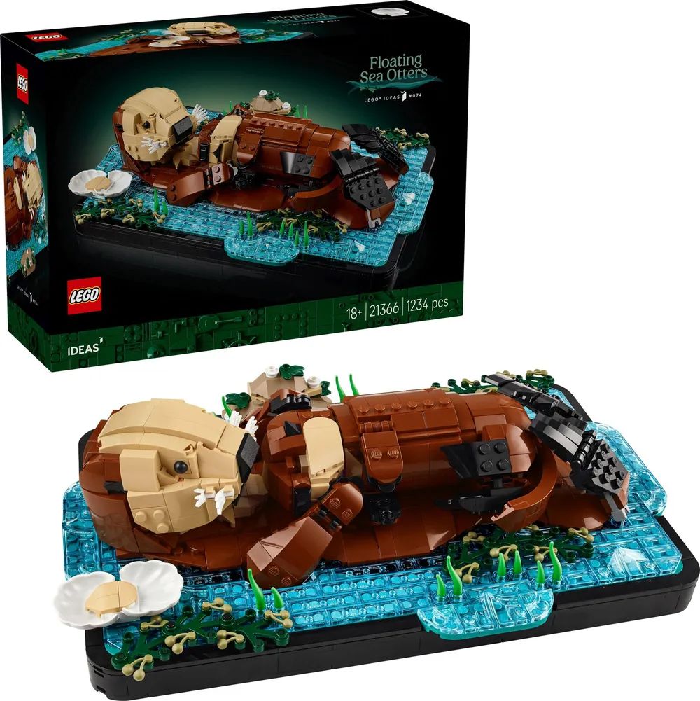 LEGO 21366 Ideas Schwimmende Otter