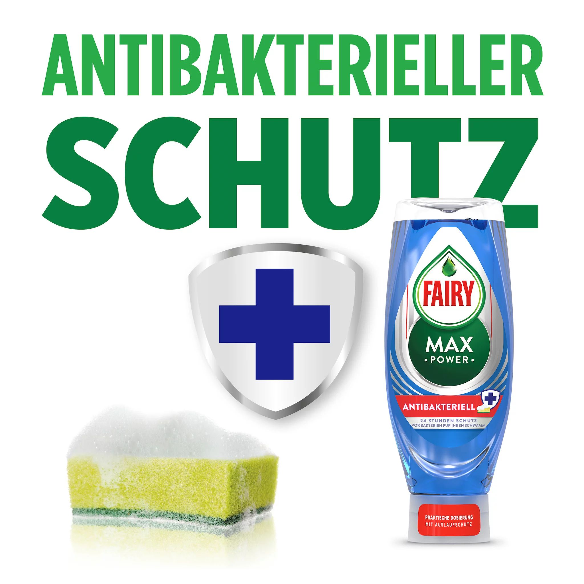 Fairy Handspülmittel Max Power Antibakteriell 545 ml