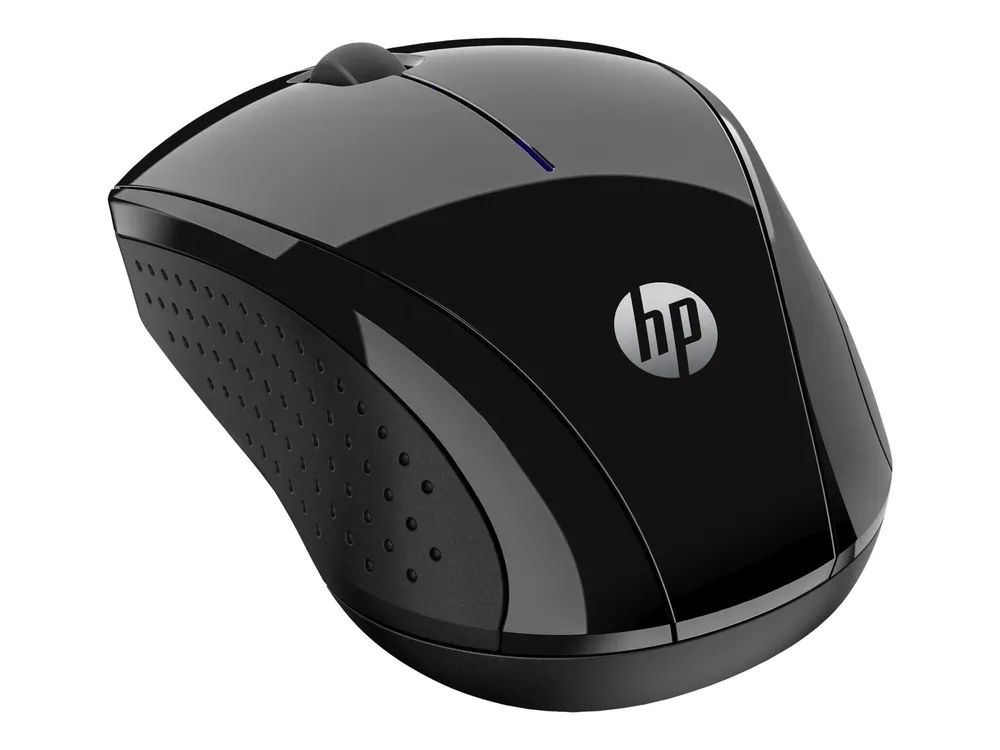 HP 220 Silent - Maus - kabellos - 2.4 GHz - Schwarz