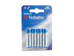 Verbatim Batterie 4 x AA-Typ - Alkalisch
