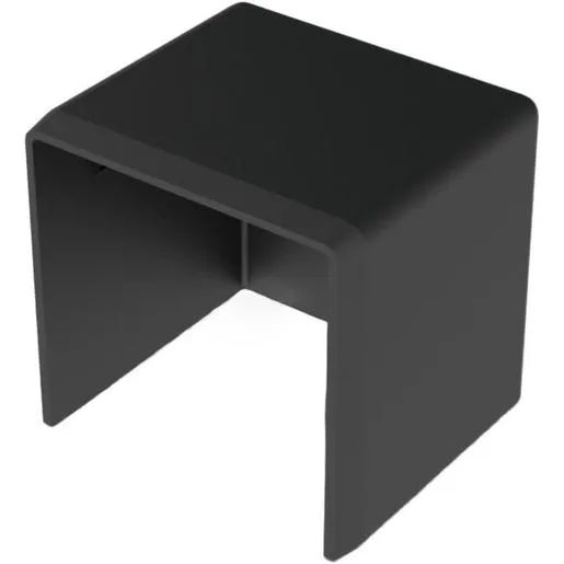 Kopos FÜR INST.KANAL LHD 40X40 / KOPOS ENDSTÜCK SCHWARZ 8641_FB