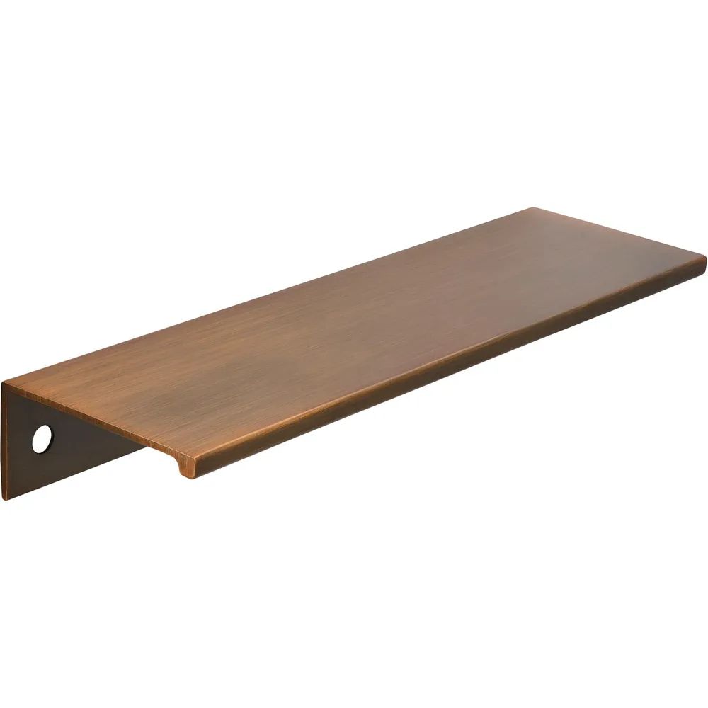 Siro Griffleiste Crevan LA 128 mm, Länge 145 mm, Aluminium Messing schwarz gebürstet