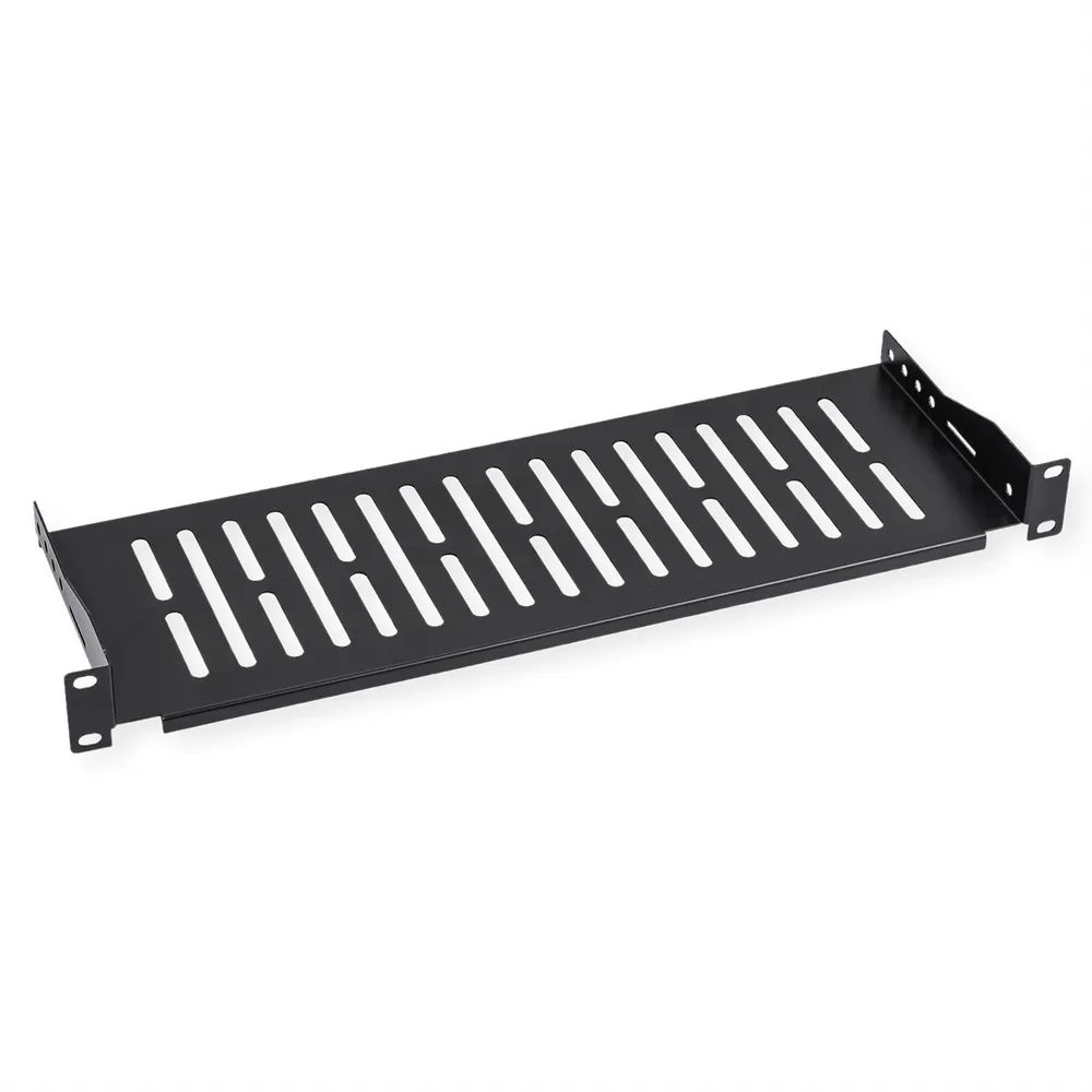 VALUE 19-Zoll-Geräteträger, 485 x 150mm, max. 10 kg, schwarz