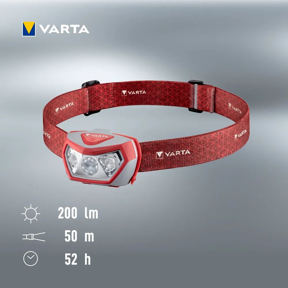 VARTA Outdoor Sports H20 Pro 3AAA mit Batt.