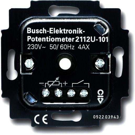 Busch-Jaeger POTENTIOMETEREINS. 2112 U-101 / BUSCH 2112 U-101 2CKA006599A2035