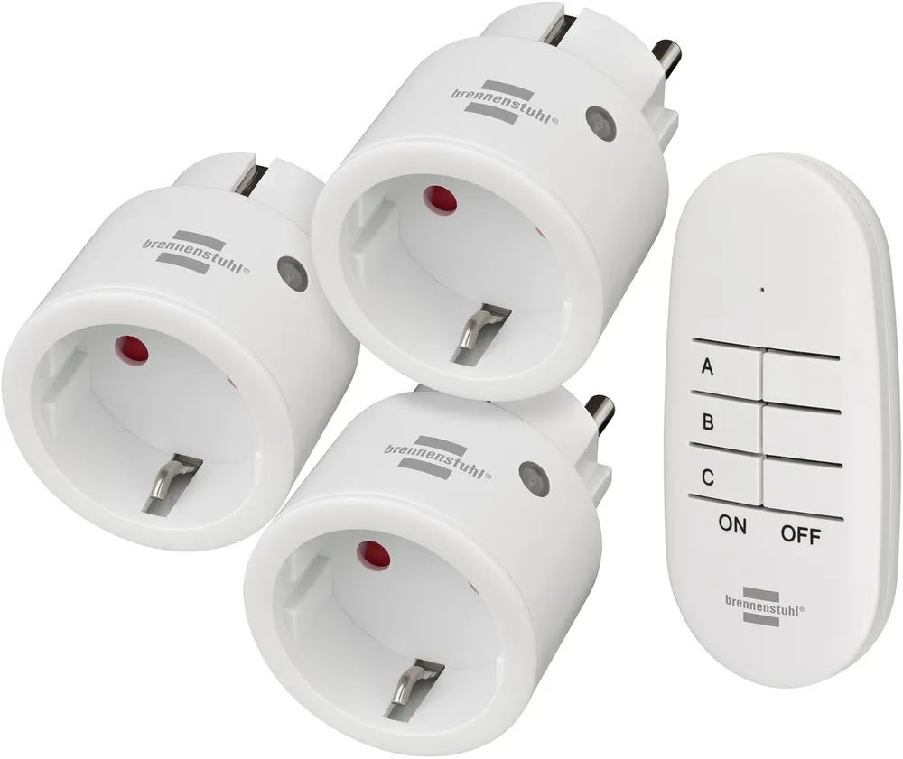 Brennenstuhl Funkschaltset MINI 4-teilig 2300W