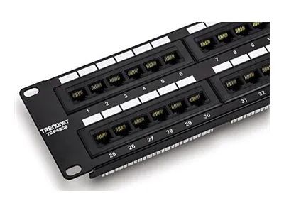 TRENDnet Patch Panel - CAT 6 - 48 Ports